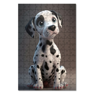 Dřevěné puzzle Dalmatín animovaný