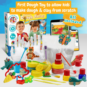 Modeling Dough Factory Kit I. Vzdělávací hra pro děti