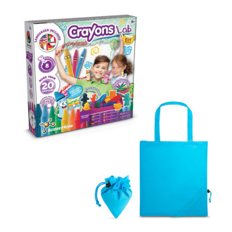 Crayon Factory Kit II. Vzdělávací hra dodáváno se skládací dárkovou taškou 190T