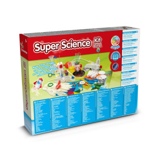 6 in 1 Super Science Kit II. Vzdělávací hra dodáváno s dárkovou taškou z kraftového papíru (100 g/m²)