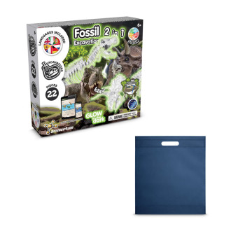 2 in 1 Fossil Excavation Kit IV. Vzdělávací hra dodáváno s dárkovým sáčkem z netkané textilie (80 g/m²)