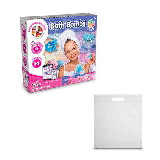 Bath Bombs Kit IV. Vzdělávací hra dodáváno s dárkovým sáčkem z netkané textilie (80 g/m²)