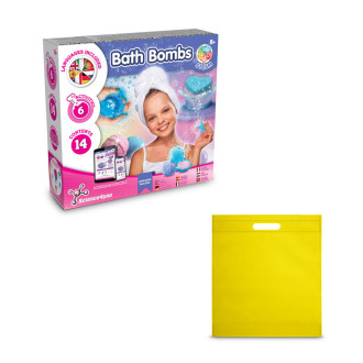 Bath Bombs Kit IV. Vzdělávací hra dodáváno s dárkovým sáčkem z netkané textilie (80 g/m²)