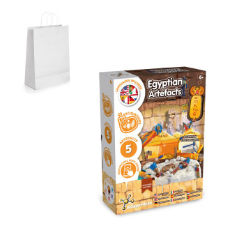 Ancient Egypt Excavation Kit II. Vzdělávací hra dodáváno s dárkovou taškou z kraftového papíru (90 g/m²)