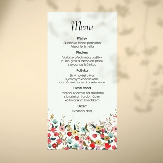 Svatební menu FO1302m
