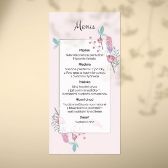 Svatební menu FO1305m