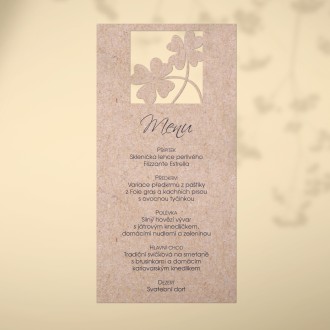 Svatební menu L2116m