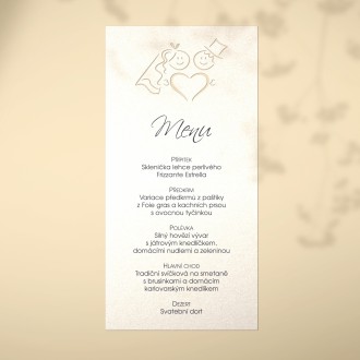 Svatební menu L2124m