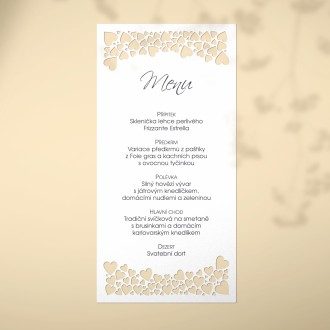 Svatební menu L2137m