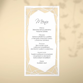 Svatební menu L2142m