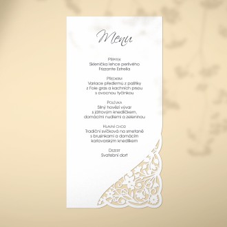 Svatební menu L2147m