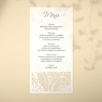 Svatební menu L2210m