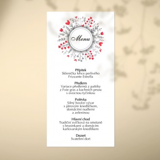Svatební menu KL1859m