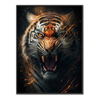 Rozzuřený tygr
