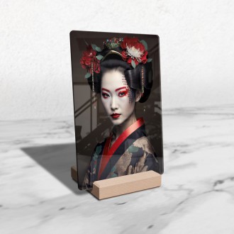Akrylové sklo Moderní gejša