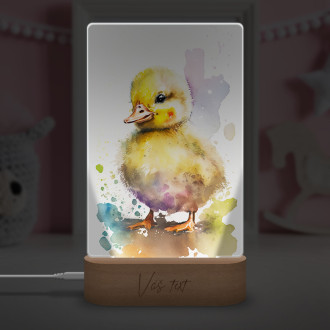 Lampa Akvarelová kachna
