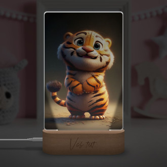 Lampa Animovaný tygr